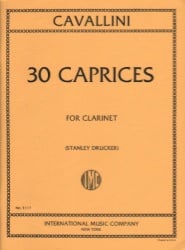 30 Caprices - Clarinet