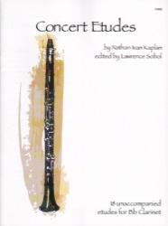 Concert Etudes - Clarinet