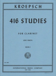 416 Studies, Vol. 1 - Clarinet
