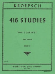 416 Studies, Vol. 3 - Clarinet