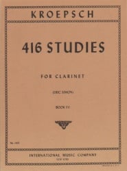 416 Studies, Vol. 4 - Clarinet