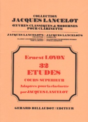 32 Etudes Cours Superieur - Clarinet