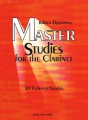 Master Studies: 20 Technical Studies - Clarinet