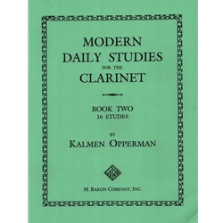 Modern Daily Studies, Book 2 - Clarinet