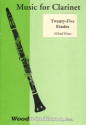 25 Etudes - Clarinet