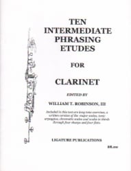 10 Intermediate Phrasing Etudes - Clarinet