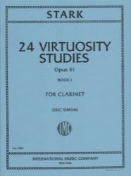 24 Virtuoso Studies, Op. 51, Book 1 - Clarinet