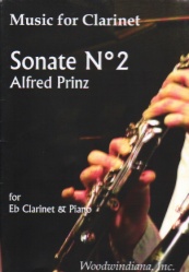 Sonata No. 2 - E-flat Clarinet and Piano