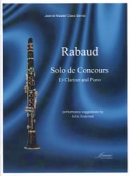 Solo de Concours - E-flat Piccolo Clarinet and Piano