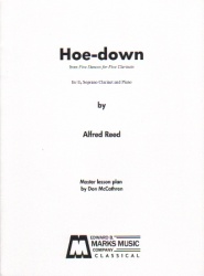 Hoe-Down (from 5 Pieces for 5 Clarinets) - E-flat Piccolo Clarinet and Piano