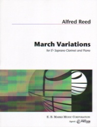March Variations - E-flat Piccolo Clarinet and Piano