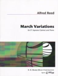 March Variations - E-flat Piccolo Clarinet and Piano