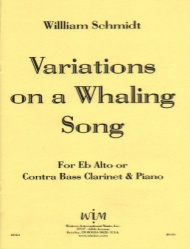 Variations on a Whaling Song - Alto Clarinet and Piano