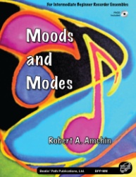 Moods and Modes Recorder Ensembles Book and CD