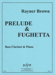 Prelude and Fughetta - Bass Clarinet and Piano