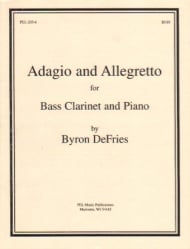 Adagio and Allegretto - Bass Clarinet and Piano