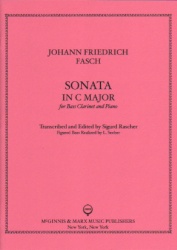 Sonata in C Major - Bass Clarinet and Piano