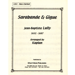Sarabande and Gigue - Bass Clarinet and Piano