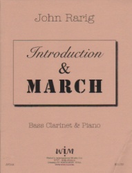Introduction and March - Bass Clarinet and Piano