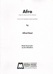 Afro (from 5 Pieces for 5 Clarinets) - E-flat Contrabass Clarinet and Piano