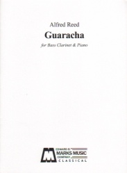 Guaracha (from 5 Pieces for 5 Clarinets) - Bass Clarinet and Piano