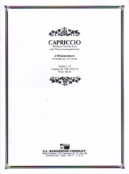 Capriccio - Bass Clarinet and Piano