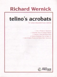 Telino's Acrobats - Bass Clarinet Unaccompanied