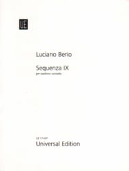 Sequenza 9b - Alto Sax Unaccompanied