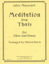 Meditation from Thais - Oboe and Piano