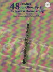48 Studies Op. 31 - Oboe (with optional Piano and MP3)