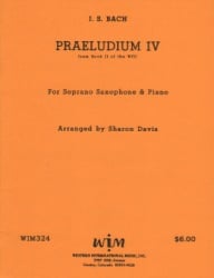 Praeludium No. 4 - Soprano Sax and Piano