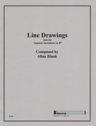 Line Drawings - Soprano Sax Unaccompanied