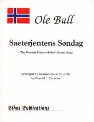 Saeterjentens Sondag - Soprano (or Alto) Sax and Piano