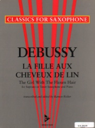 Girl with the Flaxen Hair (La Fille aux Cheveux Lin) - Soprano/Tenor Sax