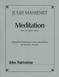 Meditation from Thais - Soprano (or Alto or Tenor) Sax and Piano