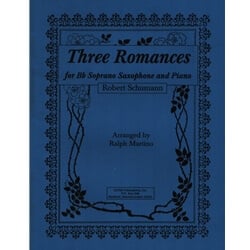 3 Romances - Soprano Sax and Piano