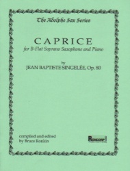 Caprice, Op. 80 - Soprano Sax and Piano