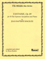 Fantaisie, Op. 89 - Soprano Sax and Piano