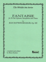 Fantaisie, Op. 102 - Soprano Sax and Piano
