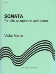 Sonata - Alto Sax and Piano