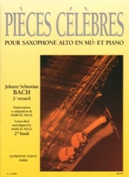 Celebrated Pieces, Vol. 2 - Alto Sax and Piano