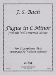 Fugue in C Minor - Sax Trio SAB