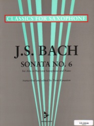 Sonata No. 6 - Alto Sax and Piano