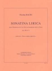 Sonatina Lirica, Op. 108, No. 1 - Alto Sax (or Clarinet or Viola) and Piano