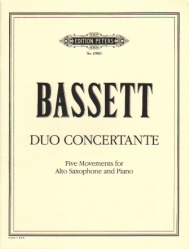 Duo Concertant - Alto Sax and Piano