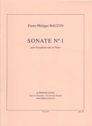 Sonata No. 1 - Alto Sax and Piano
