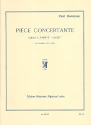 Piece Concertante dans l'esprit Jazz - Alto Sax and Piano