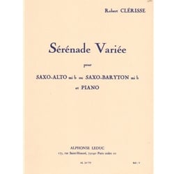 Serenade Variee - Alto (or Baritone) Sax and Piano