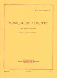 Musique de Concert - Alto Sax and Piano