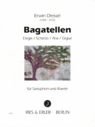 Bagatelles - Alto Sax and Piano